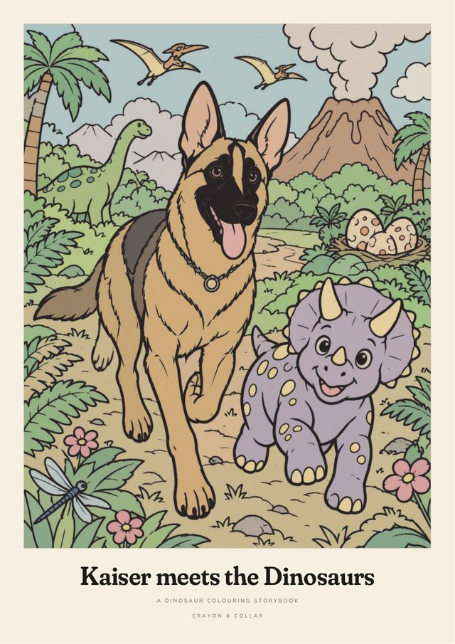 Cover: Kaiser meets the Dinosaurs